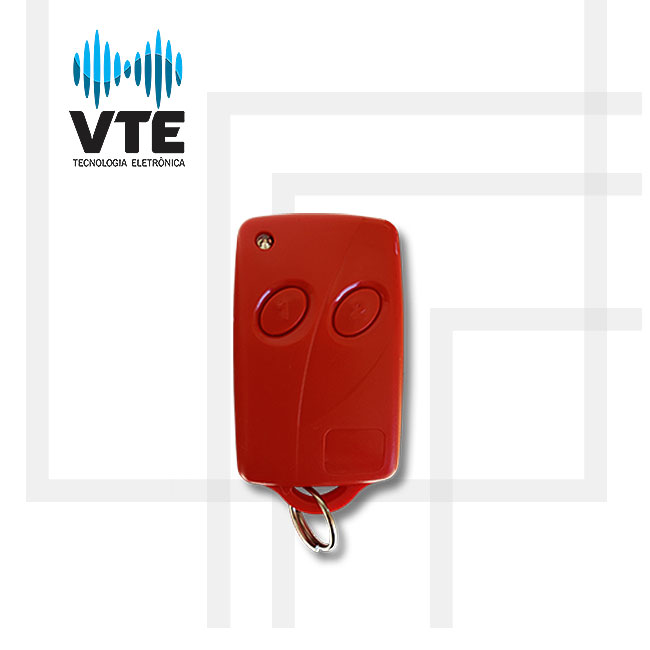 vte-tecnologia-Controle-Remoto-Copiador-433,92mhz-vermelho